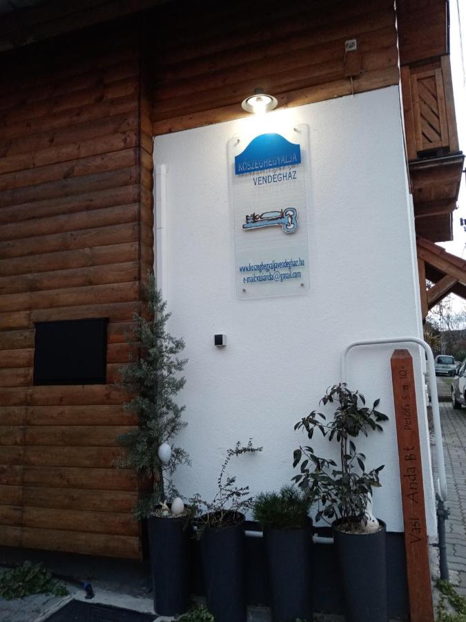 Koszeghegyalja Vendeghaz Hotel Horvátzsidány Buitenkant foto